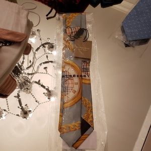 Burberry mens tie.